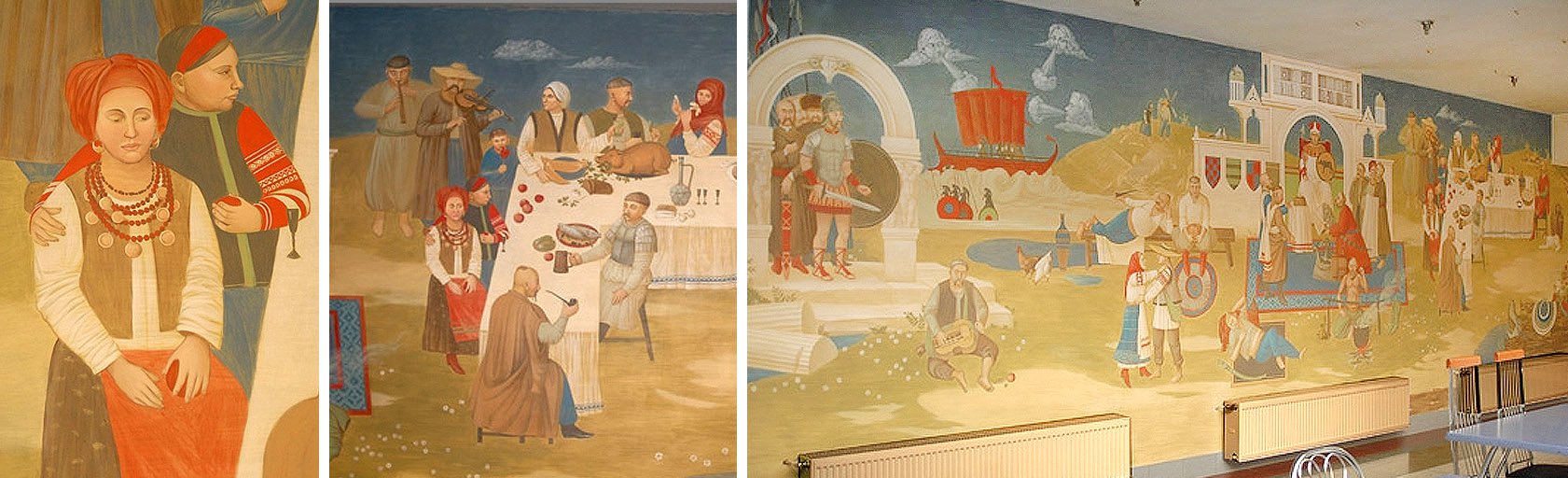 Потолочная роспись от профессиональных художников в Киеве