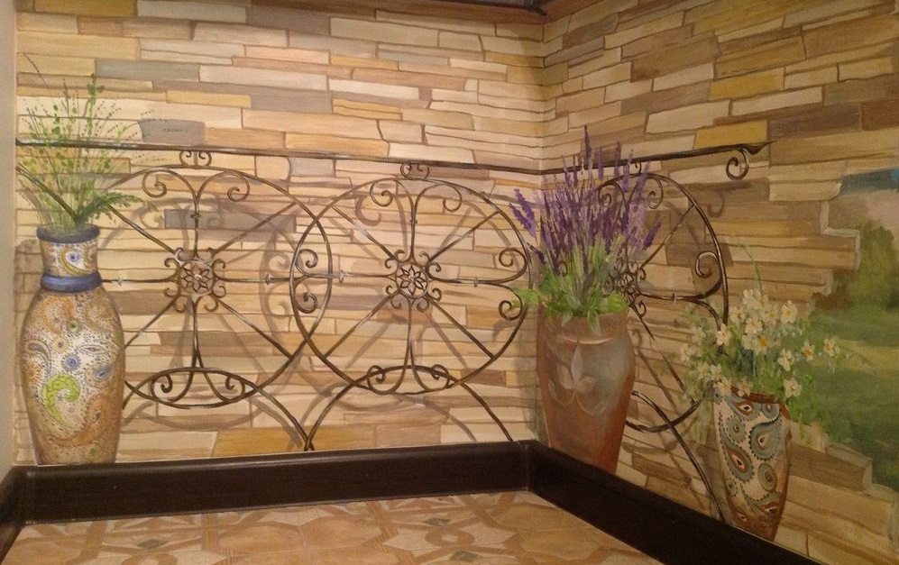 Роспись стен в стиле прованс заказать в Киеве и Украине