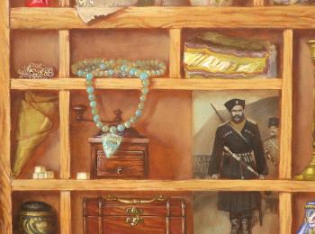 Натюрморт маслом, интерьерная живопись под заказ от мастреской Круг